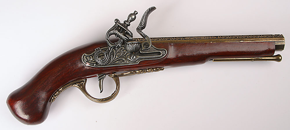 foto pistole s k�esadlov�m z�mkem - proveden�